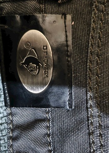 Gri Fermuarlı Dar Kesim Denim Pantolon - Görsel 5