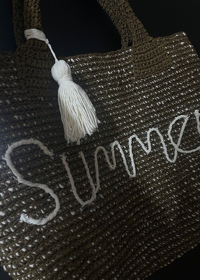 el emeği plaj çantası - Görsel 3