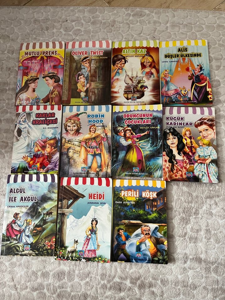 Çocuk Kitapları Seti - Klasik ve Masallar - Görsel 2
