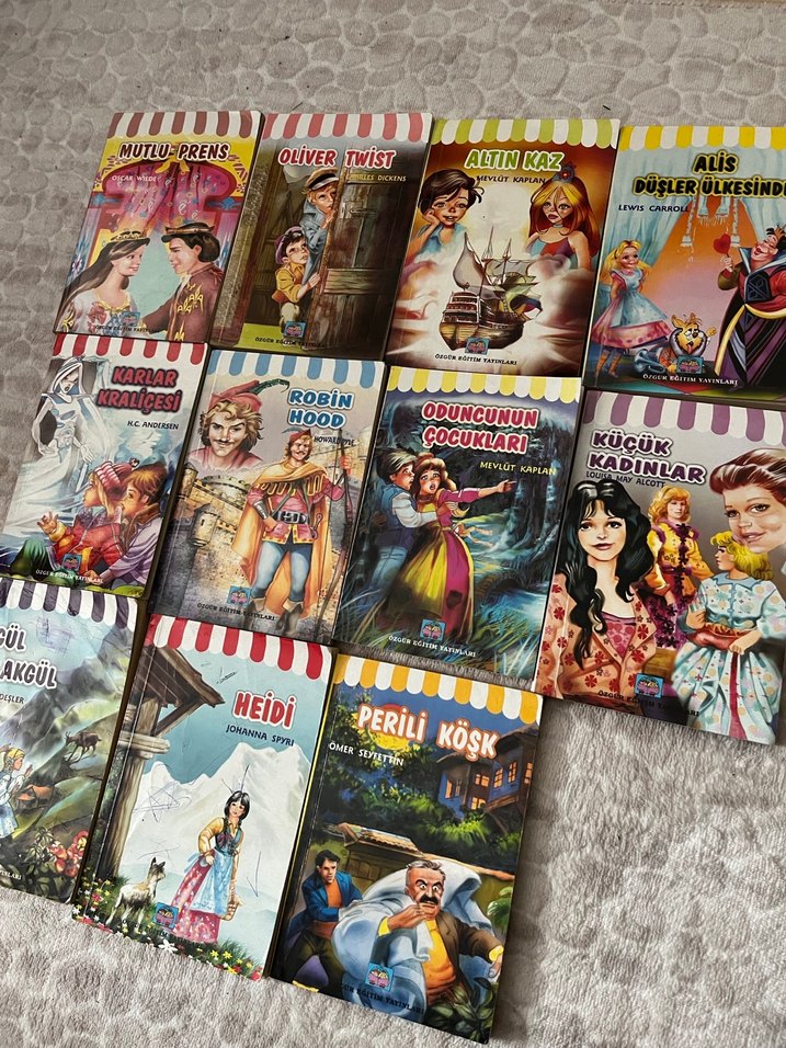 Çocuk Kitapları Seti - Klasik ve Masallar - Görsel 3
