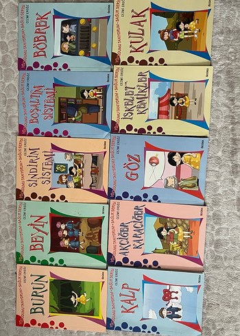 Çocuklar için Sağlık Serisi Kitapları - Görsel 2