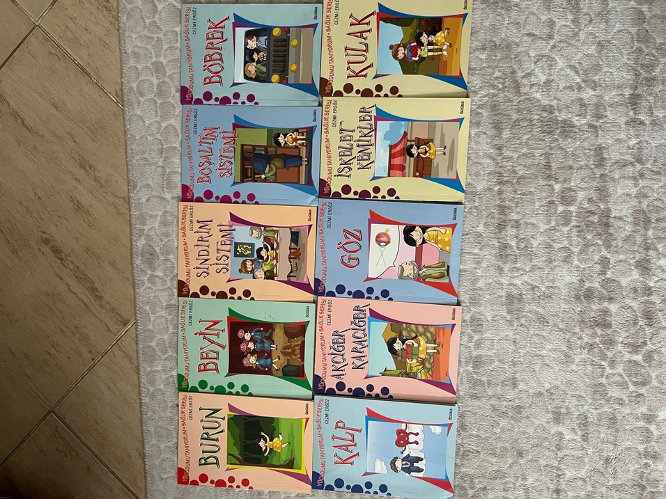 Çocuklar için Sağlık Serisi Kitapları - Görsel 2