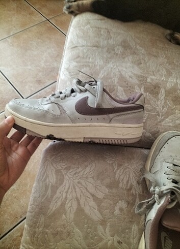 38 Beden camel Renk Nike spor ayakkabi orjinal