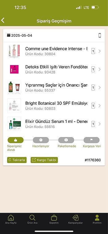 Beden Renk Evidence İntense