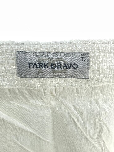 38 Beden beyaz Renk Park Bravo Midi Etek %70 İndirimli.