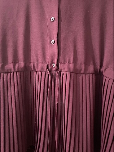 Bordo etekli takım - Görsel 5