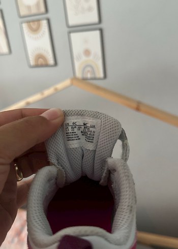 22 Beden gri Renk Kız Çocuk Gri Spor Ayakkabı
