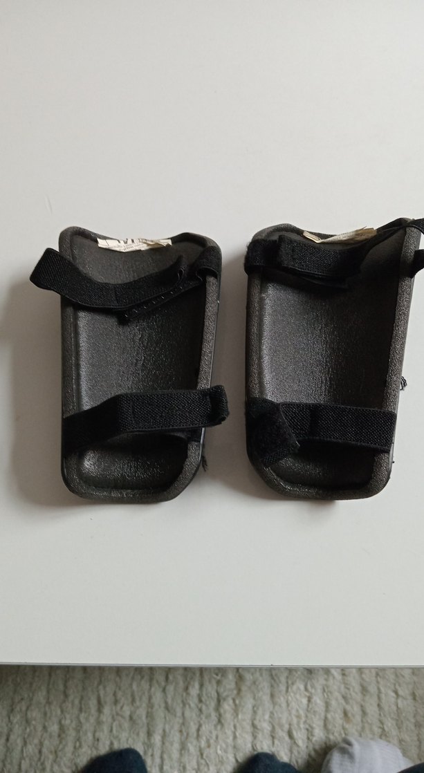 Siyah Lastik Motosiklet Diz Koruyucu - Görsel 3