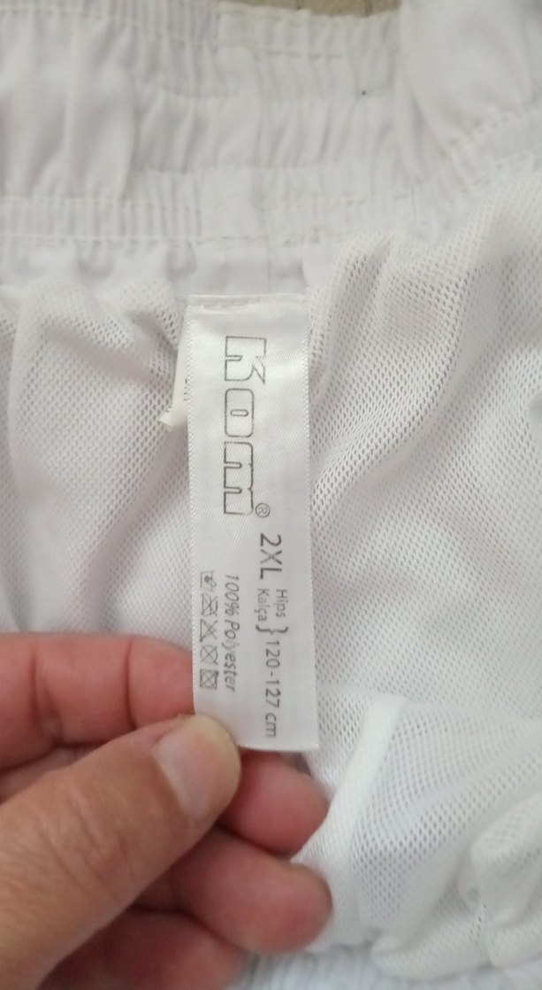 Erkek Beyaz Mini Rahat Yüzme Şortu - Görsel 5