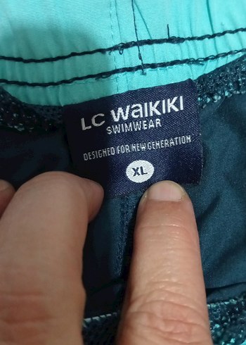 Mavi Rahat Kesim Erkek Şort - Görsel 4