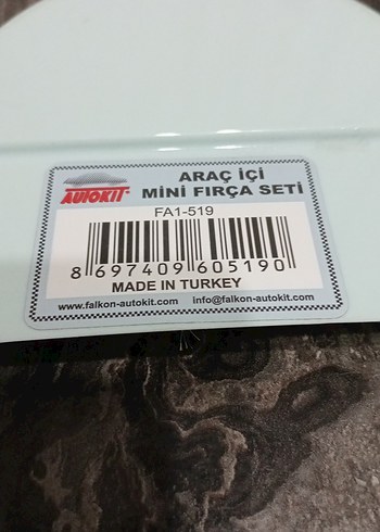 Beyaz yesil arac fircasi - Görsel 6