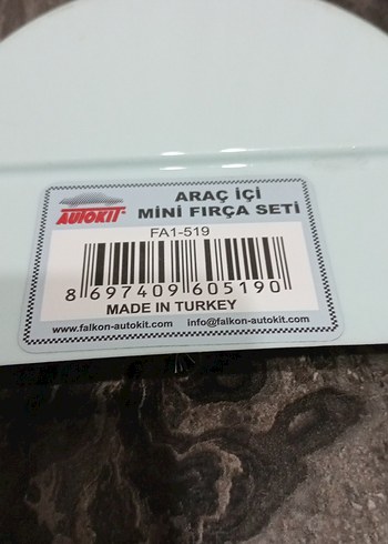 Beyaz yesil arac fircasi - Görsel 5