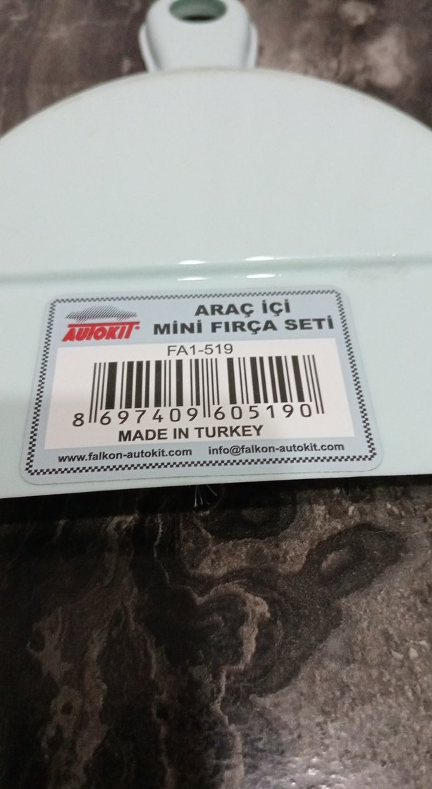 Beyaz yesil arac fircasi - Görsel 5