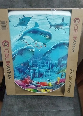 Beden Turkuaz Deniz Canlıları Çocuk Puzzle