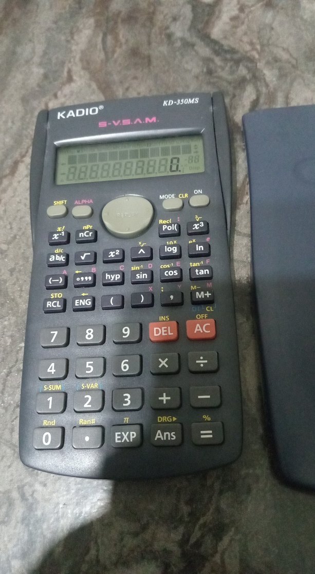 KADID Siyah Hesap Makinesi - Görsel 3