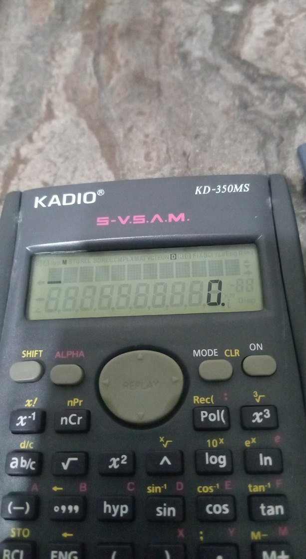 KADID Siyah Hesap Makinesi - Görsel 4