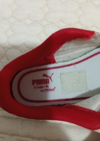 Kız Çocuk Beyaz Cırt Cırtlı Spor Ayakkabı - Görsel 5