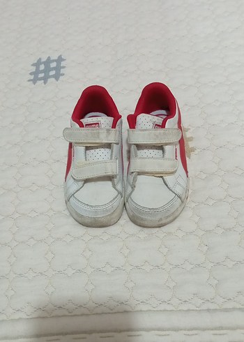 Kız Çocuk Beyaz Cırt Cırtlı Spor Ayakkabı - Görsel 2