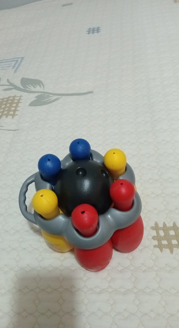 Renkli Mini Bowling Oyuncak Seti - Görsel 2