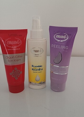 @Ersag olgun cilt, peeling,bromelainkrem