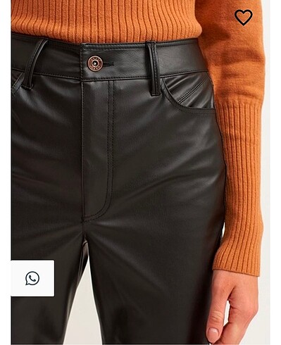 Oxxo deri pantolon - Görsel 4