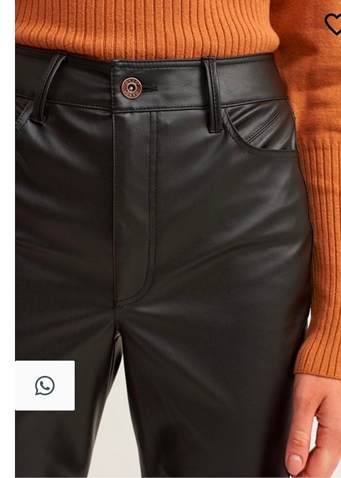 Oxxo deri pantolon - Görsel 4