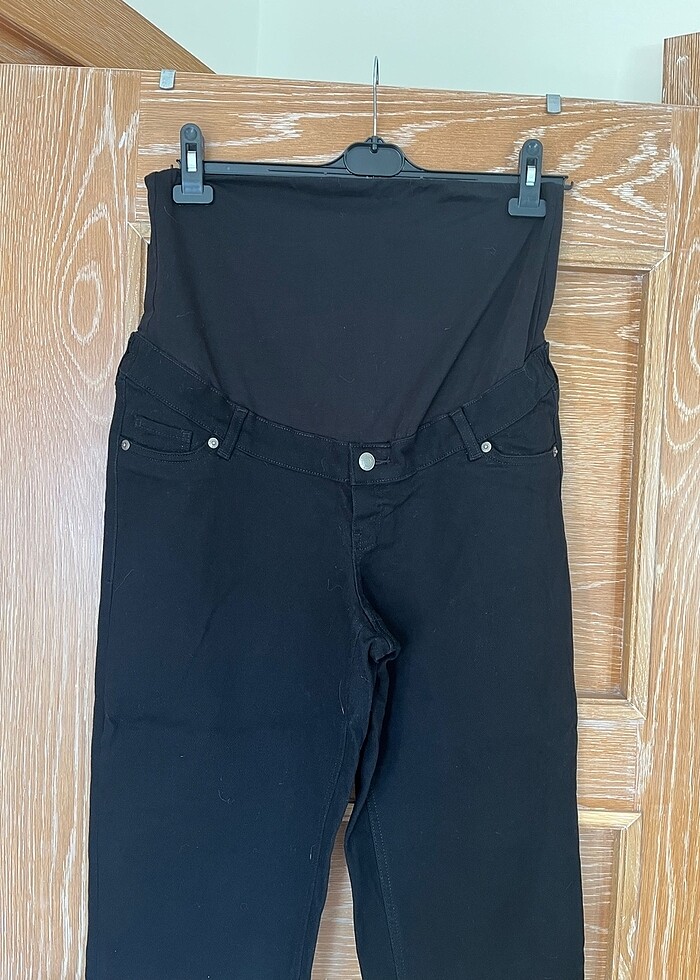 H&M mama m beden hamile kot pantolon - Görsel 4
