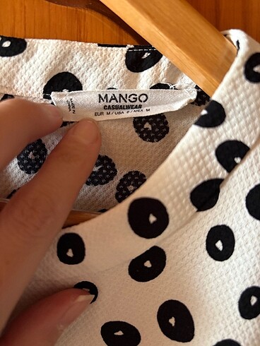 m Beden Mango kisa gunluk elbise