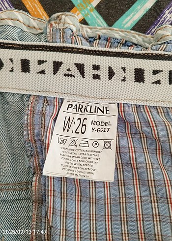 26 Beden mavi Renk Kadın Mavi Kot Pantolon - Salaş ve Kemerli