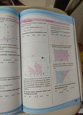  Beden Nitelik yayınları geometri soru bankası 