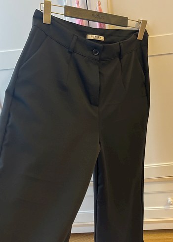 siyah kumaş pant - Görsel 4