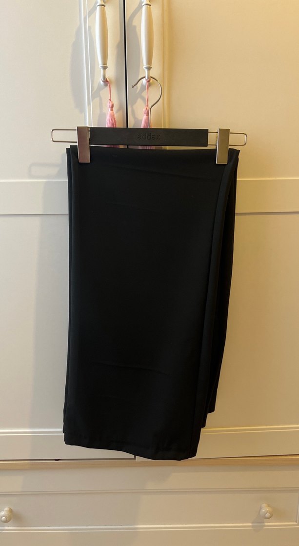 siyah kumaş pant - Görsel 2