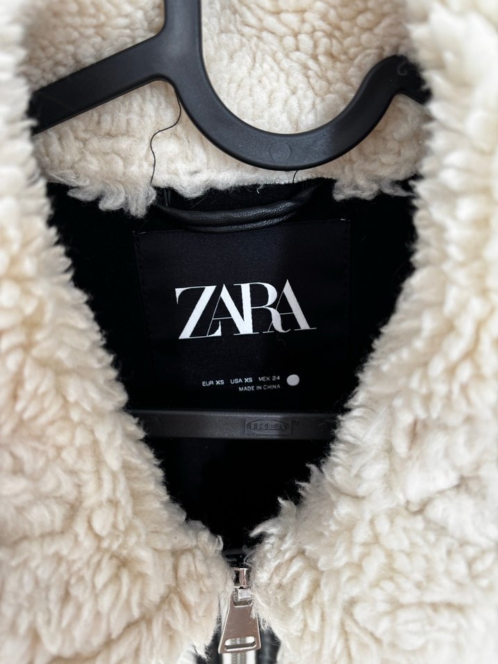 Zara Peluş Mont - Görsel 2