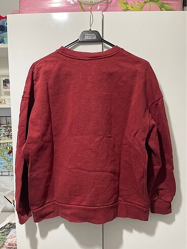 s Beden kırmızı Renk Pull&Bear Kırmızı Sweatshirt