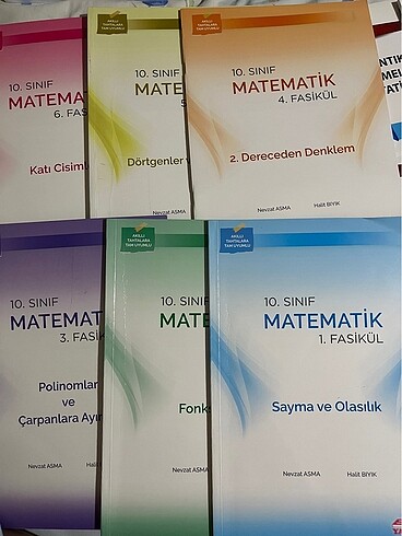 10.sınıf matematik fasikülleri