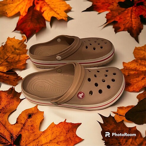 Crocs 38 no bej rengi terlik