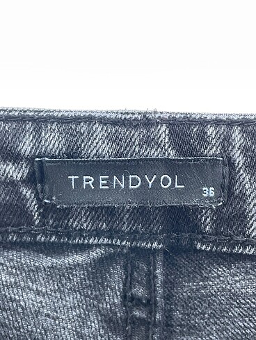 36 Beden gri Renk Trendyol & Milla Jean / Kot %70 İndirimli.