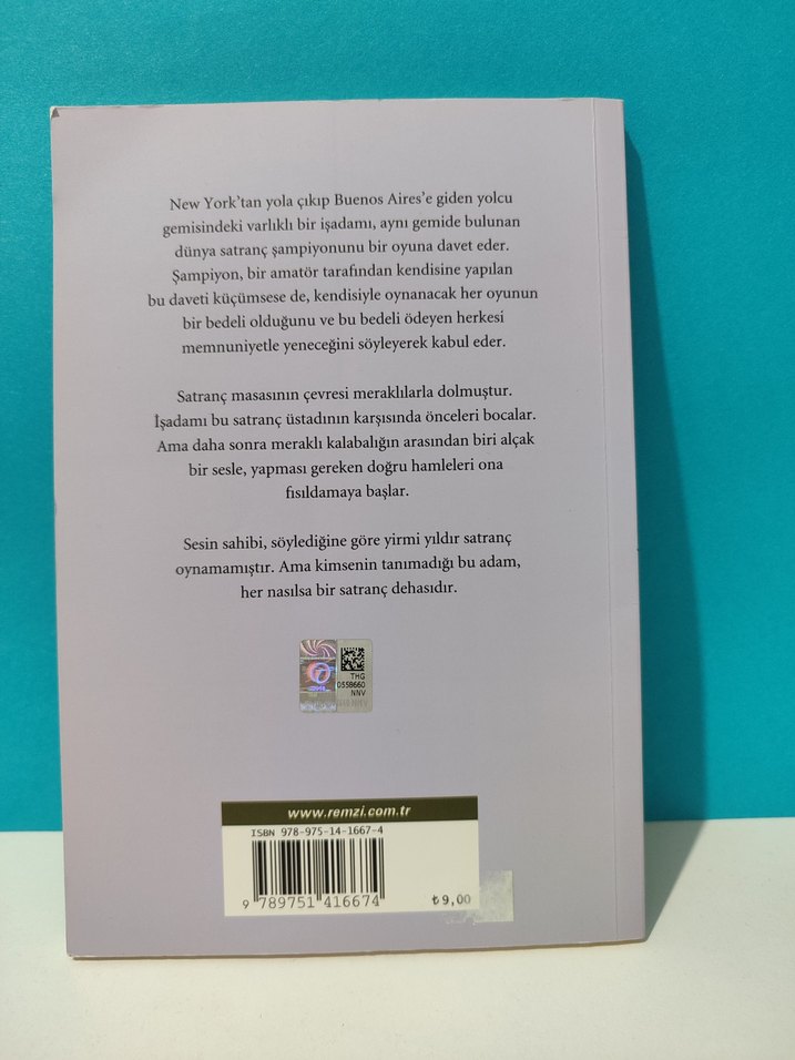 Satranç - Stefan Zweig - Görsel 2