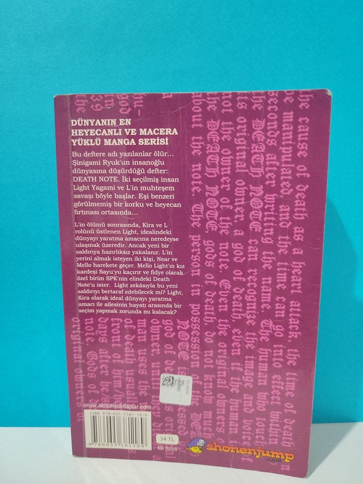 Death Note 8. Cilt - Ölüm Defteri Manga - Görsel 2