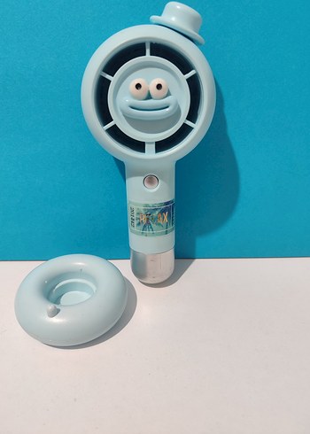 Mavi minik masa/el fanı - Görsel 3