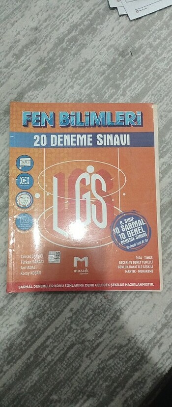 lgs mozaik yayınları fen bilimleri deneme 