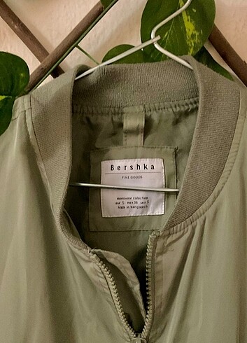 Bershka BERSHKA HAKİ BOMBER CEKET