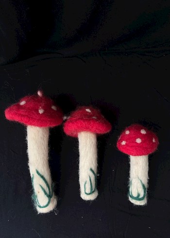 Renkli Keçe Süt Şişesi ve Kurabiye Seti
ADET FİYATIDIR - Görsel 4