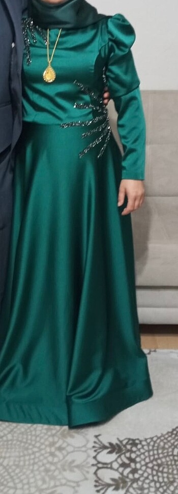 Abiye kapalı elbise