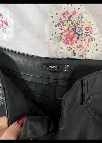 Stradivarius deri pantolon