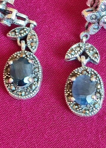 Diğer 925 ayar safir set