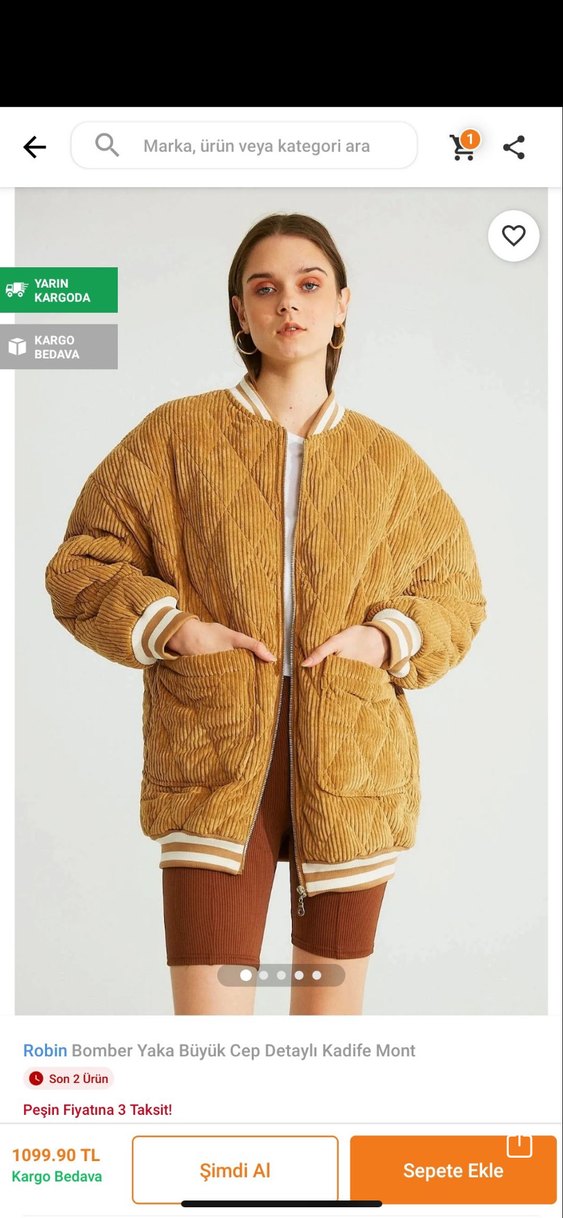 Robin fermuarlı Kadın Ceket - Görsel 2