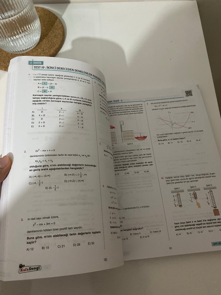 AYT Extra Matematik Soru Bankası 1412 Soru - Görsel 3