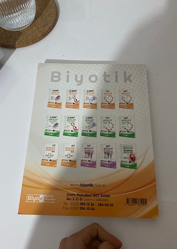 AYT Biyoloji Soru Bankası - Görsel 2