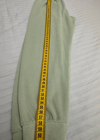 Kız Çocuk Pastel Yeşil Pamuklu Eşofman Takımı - Görsel 7